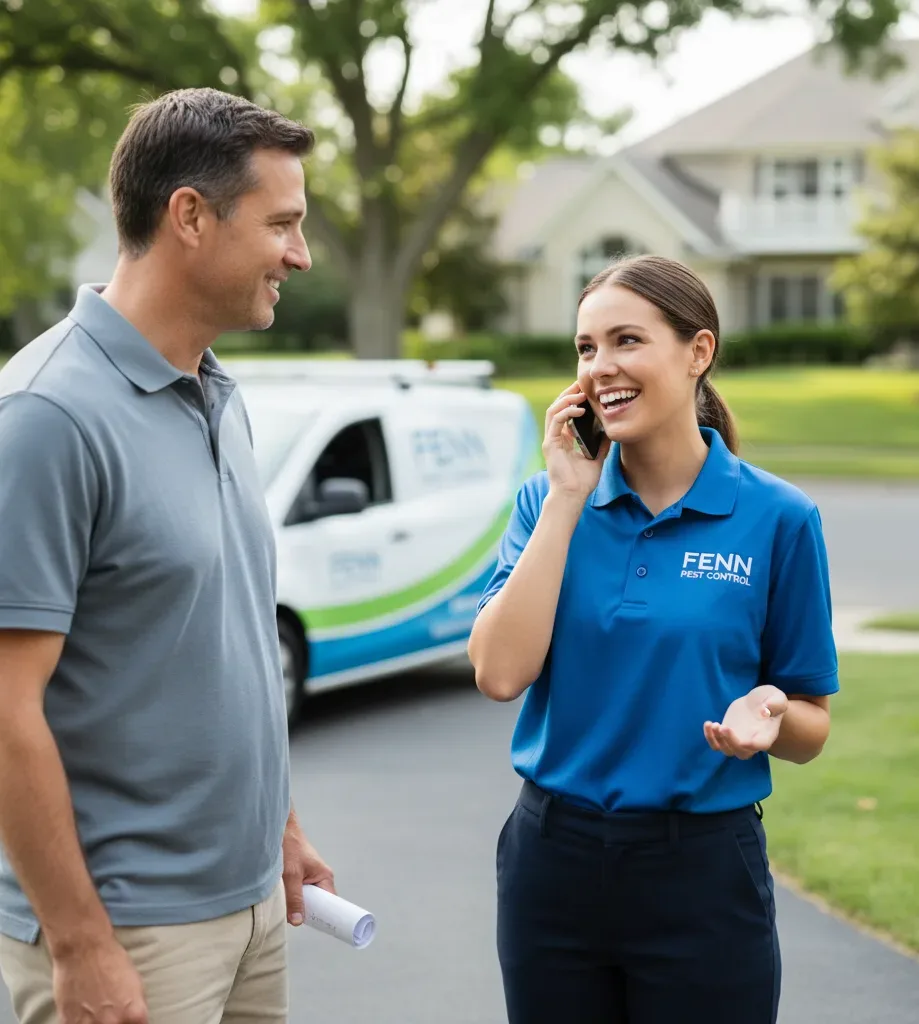 Fenn Pest Control customer support in New Columbia